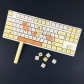 Mika 104+35 XDA profile Keycap PBT DYE Sublimation 1.75U 2U Keys for 60 61 64 84 96 87 104 108 Keyboard English / Japanese